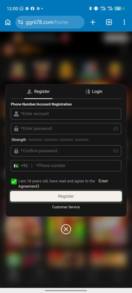 Ggr678 game apk